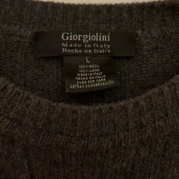 Giorgiolini Italian wool sweater - Picture 3 of 3